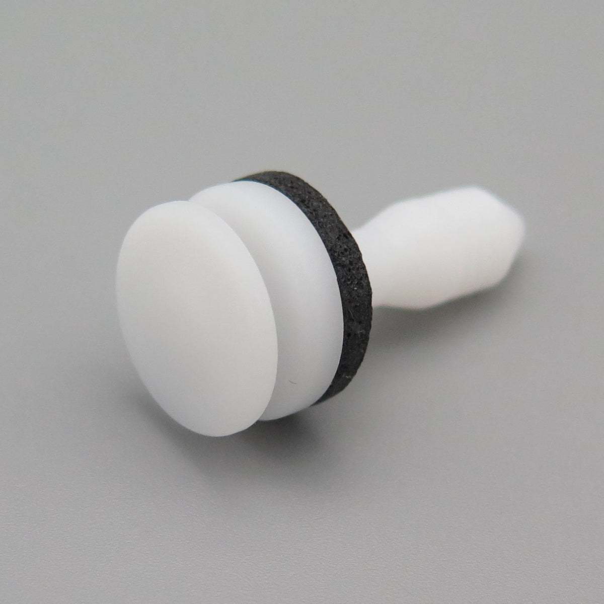 Interior Trim Panel Clip, White with Washer - image 3