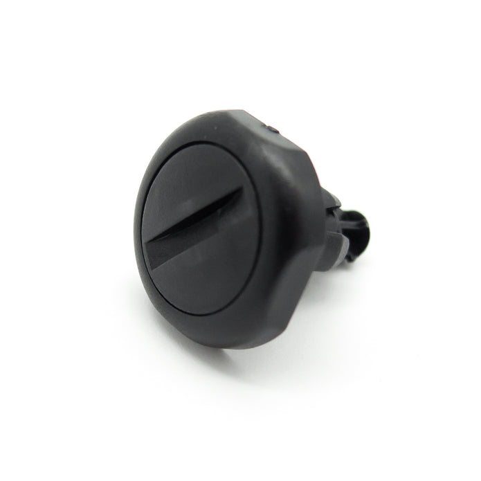 Push Fit Plastic Rivet, 7mm Hole, Black - image 3
