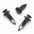 Push Fit Bumper Clip, 9mm, Black, Long