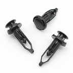 Push Fit Bumper Clip, 9mm, Black, Long