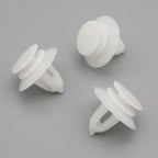 Interior Trim Panel Clip, 8mm Hole, White