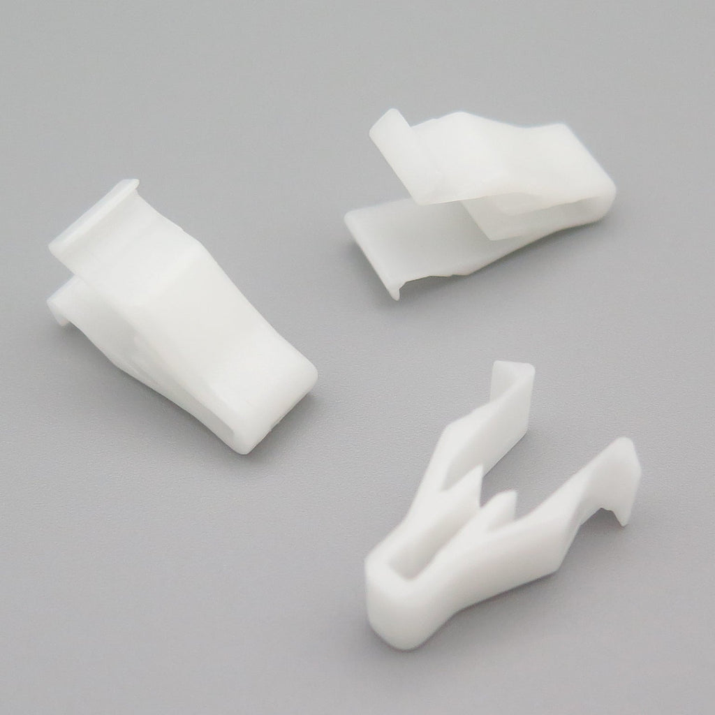 Interior Trim Fastening Clip, White