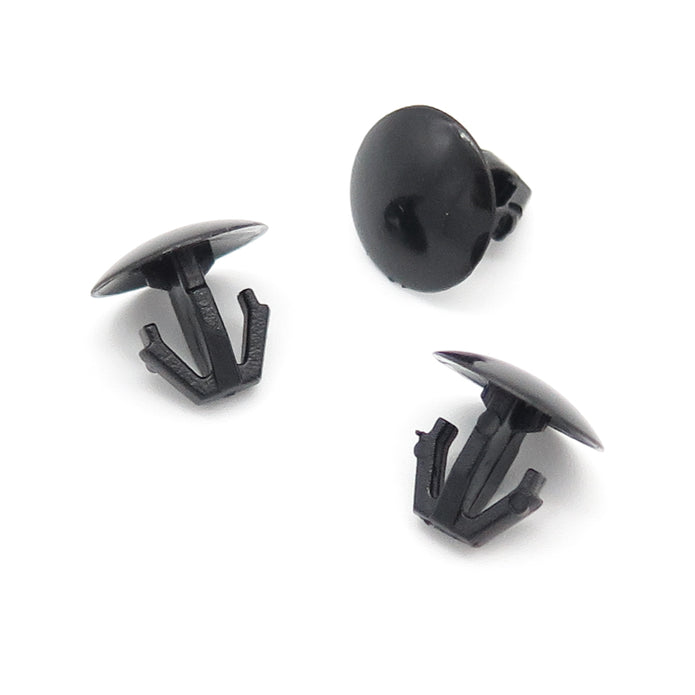 Rubber Weatherstrip Seal Clip, Black