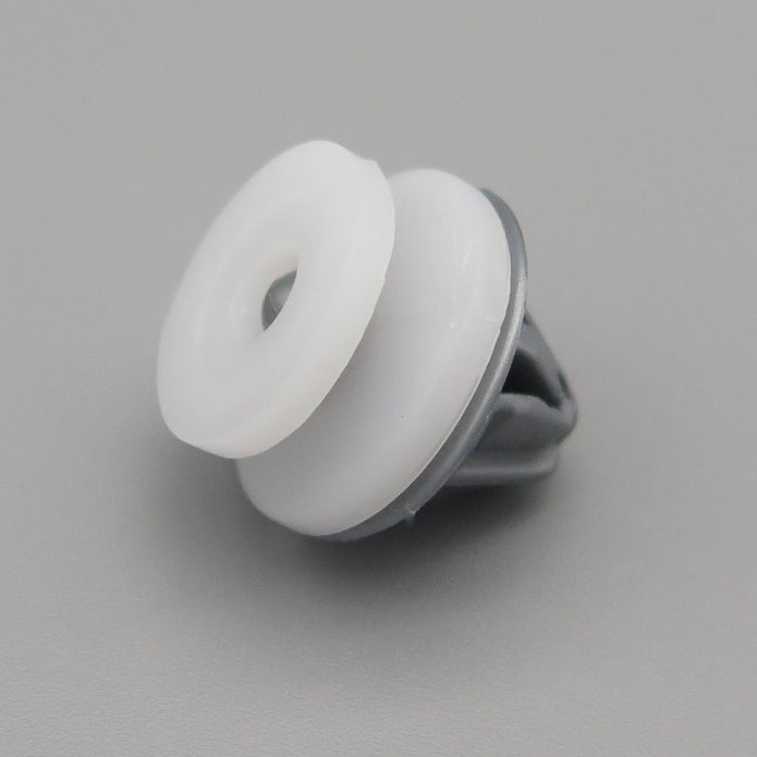 Door Card Retainer Clip, White & Grey - image 3