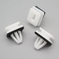 Side Skirt Clip, White with Washer