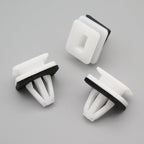 Side Skirt Clip, White with Washer