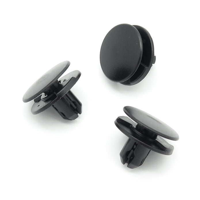 Push Fit Plastic Rivet, Black