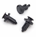 Push Fit Plastic Rivet, 10mm Hole, 20mm Head, Black