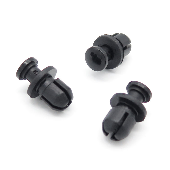 Push Fit Plastic Rivet, 8mm Hole, Fairing and Wing Clips