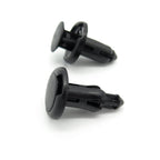 Push Fit Plastic Rivet, 8mm Hole, 18mm Collar, Black - image 3