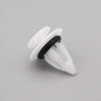 Plastic Fastener, Moulding Clip, White - image 3