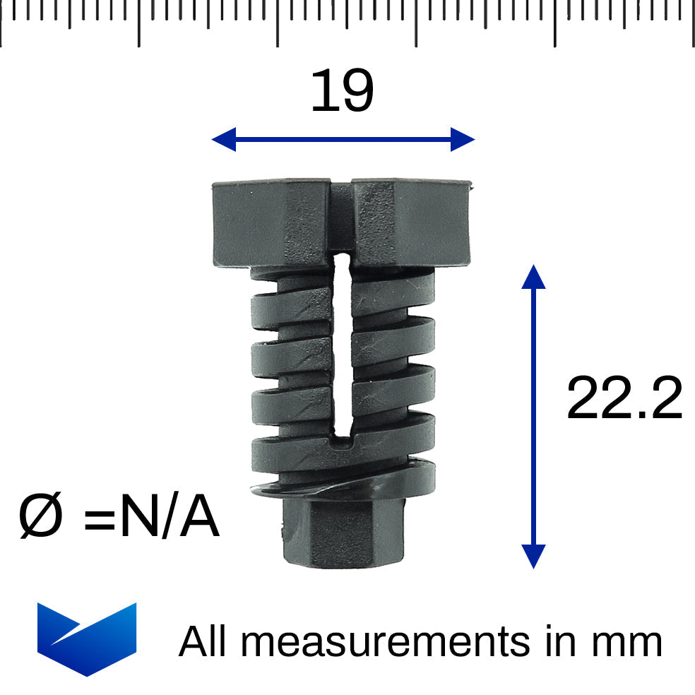 Plastic Screw, Headlight Adjuster Screw - image 2