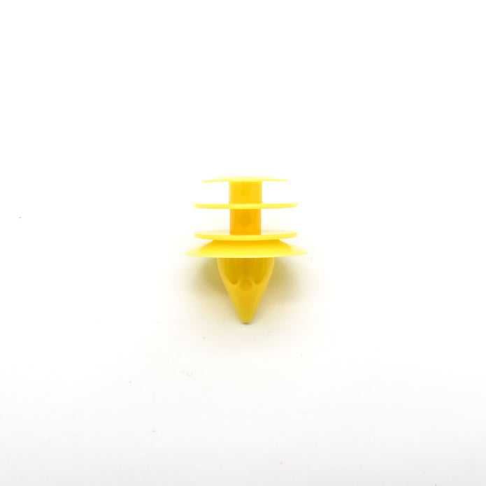 Plastic Trim & Moulding Clip, Yellow - image 2