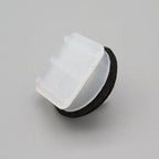 Plastic Trim & Moulding Clip, White with Washer - image 3