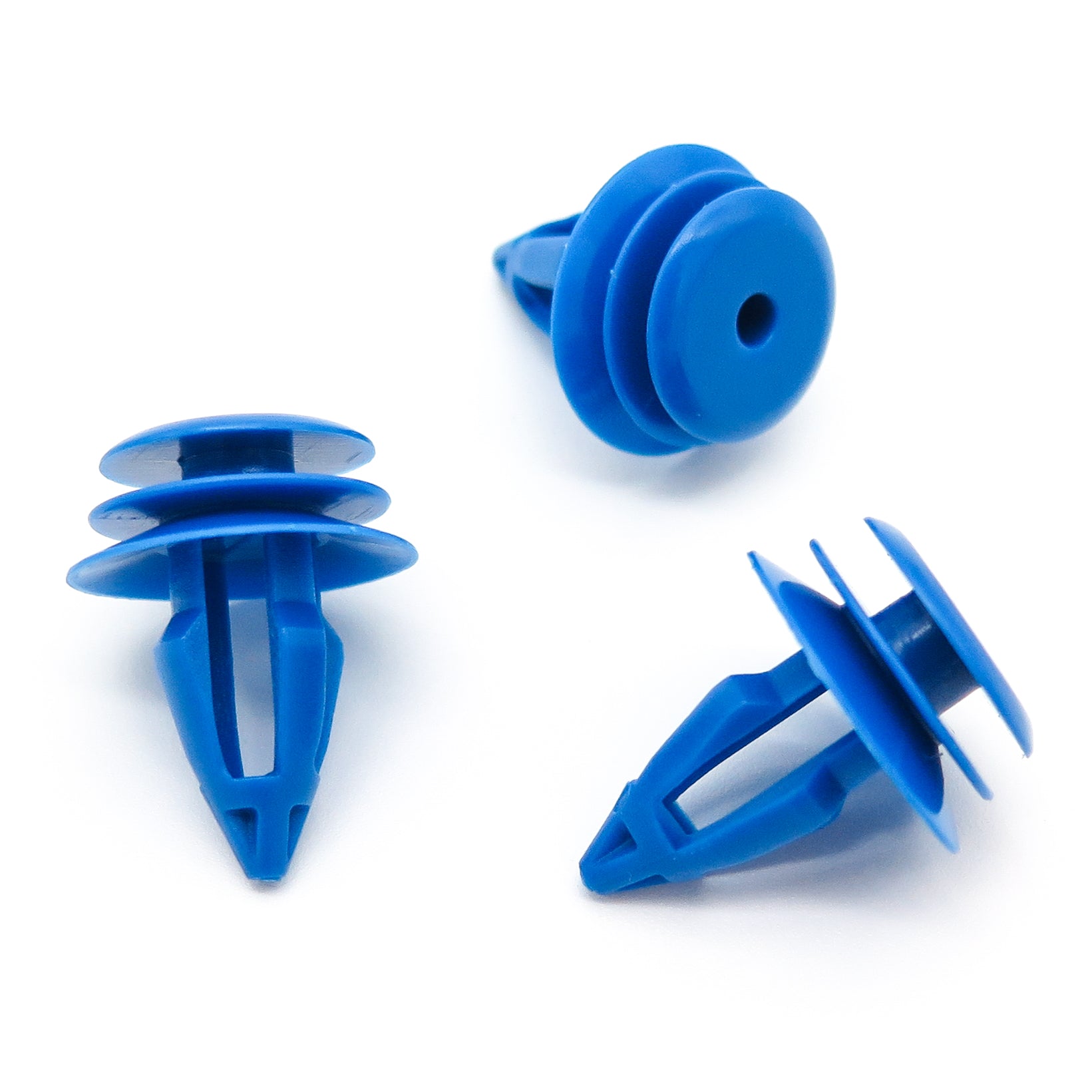 Plastic Fastener, Trim & Moulding Clip, Blue