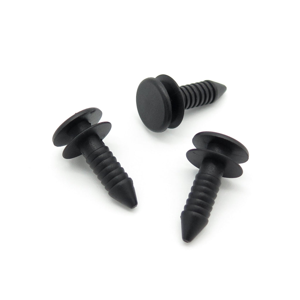 Plastic Fastener, Trim & Moulding Clip, Stud, Black