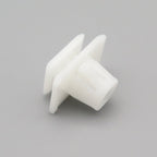 Plastic Fastener, Trim & Moulding Clip, White - image 3