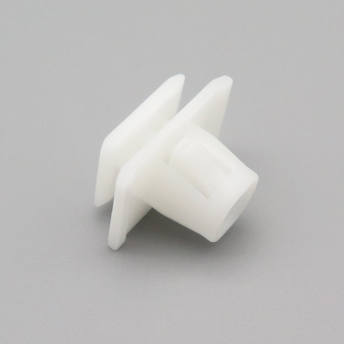 Plastic Fastener, Trim & Moulding Clip, White - image 3
