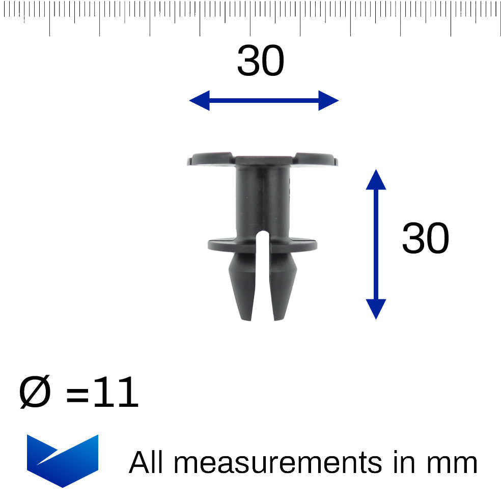 Plastic Fastener, Trim & Moulding Clip, Spacer - image 2