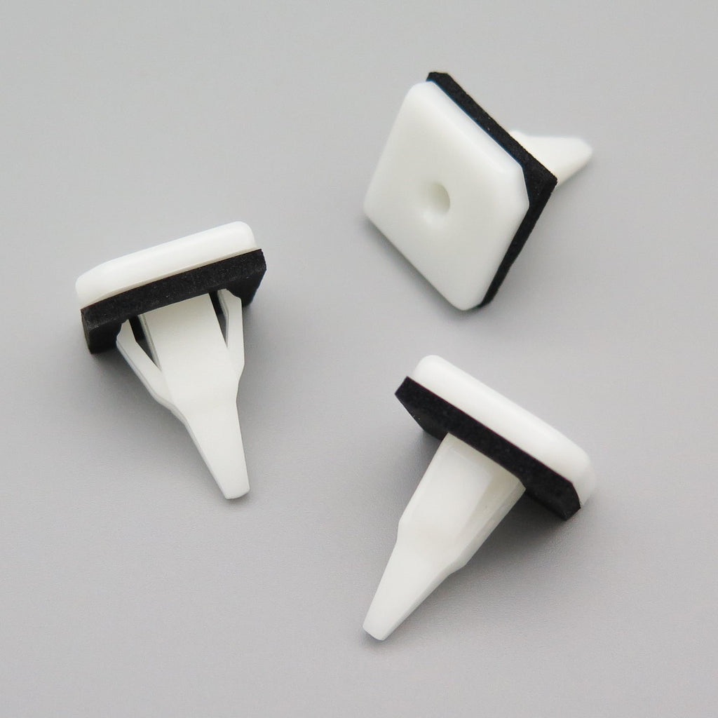 Plastic Fastener, Sill Mouldings & Sideskirts, White