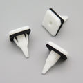 Plastic Fastener, Sill Mouldings & Sideskirts, White