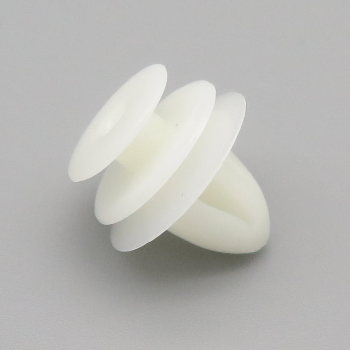 Plastic Fastener for Trim Mouldings, White - image 3