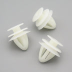 Plastic Fastener for Trim Mouldings, White