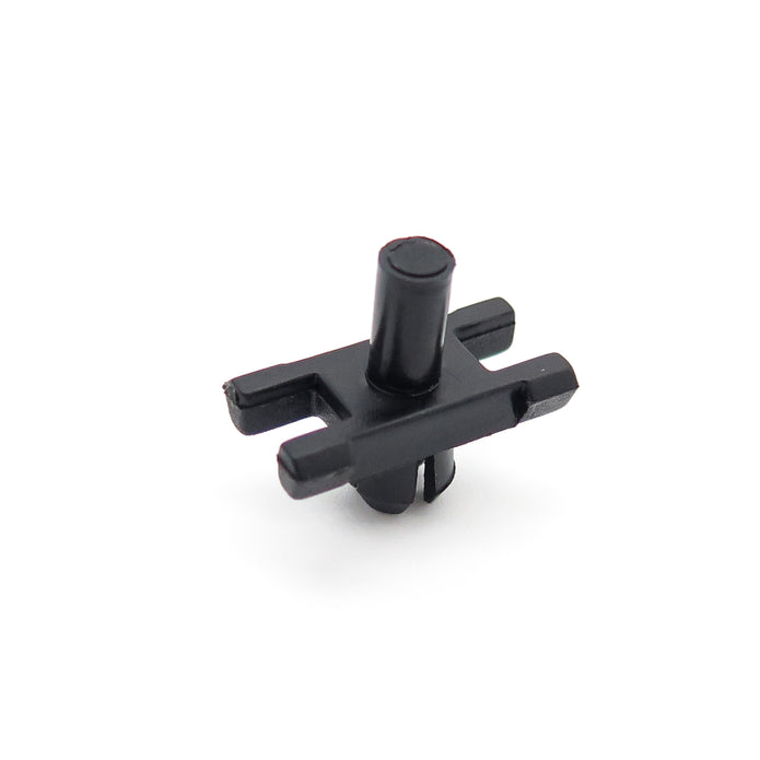 Plastic Fastener, Trim Moulding Clip, Black - image 3