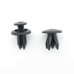 Screw Fit Plastic Trim Clip, Black - image 3