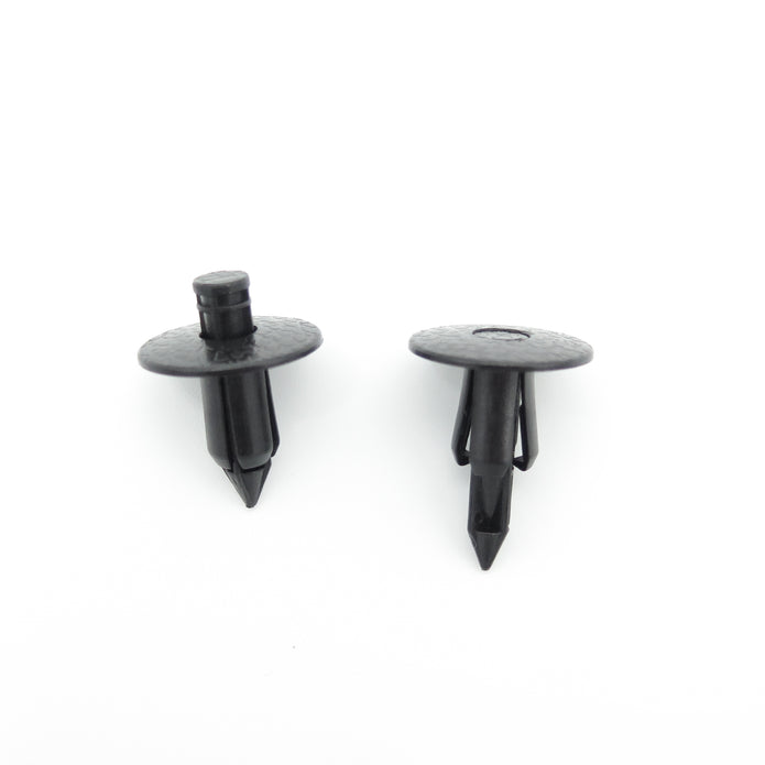 Push Fit Plastic Rivet, Black,,, - image 3