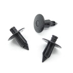 Push Fit Plastic Rivet, Black,,,
