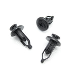 Push Fit Trim Clip, Black