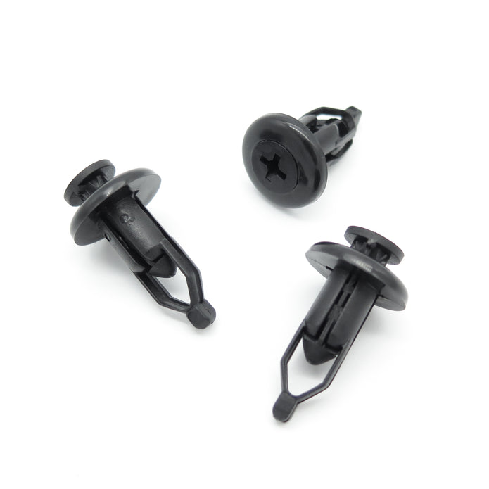 Push Fit Trim Clip, Black