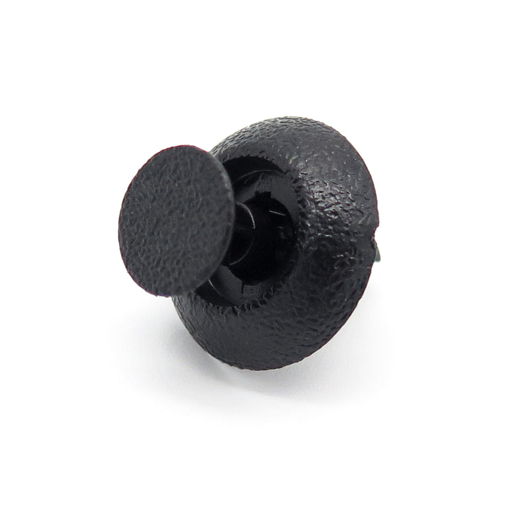 Push Fit Plastic Rivet, 7mm Hole, Black - image 3