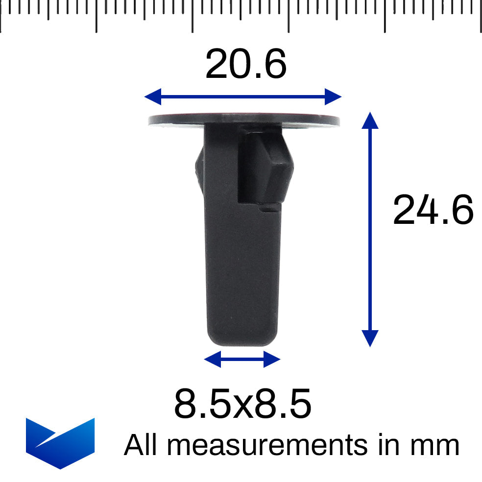 Plastic Lock Nut / Screw Grommet - image 2
