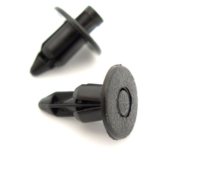 Push Fit Plastic Rivet, Black. - image 3