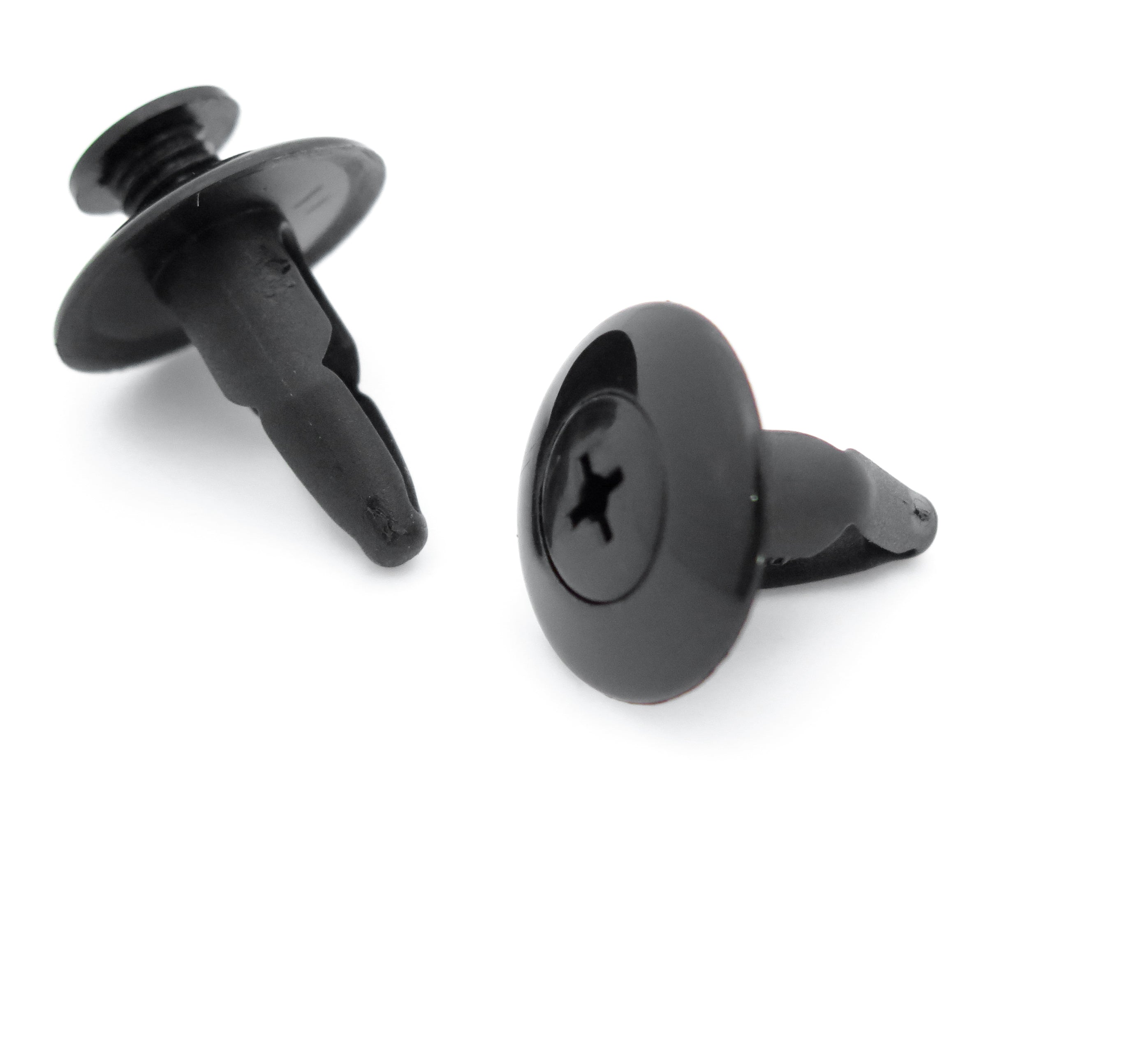 Screw Fit Plastic Rivet, Black - image 3