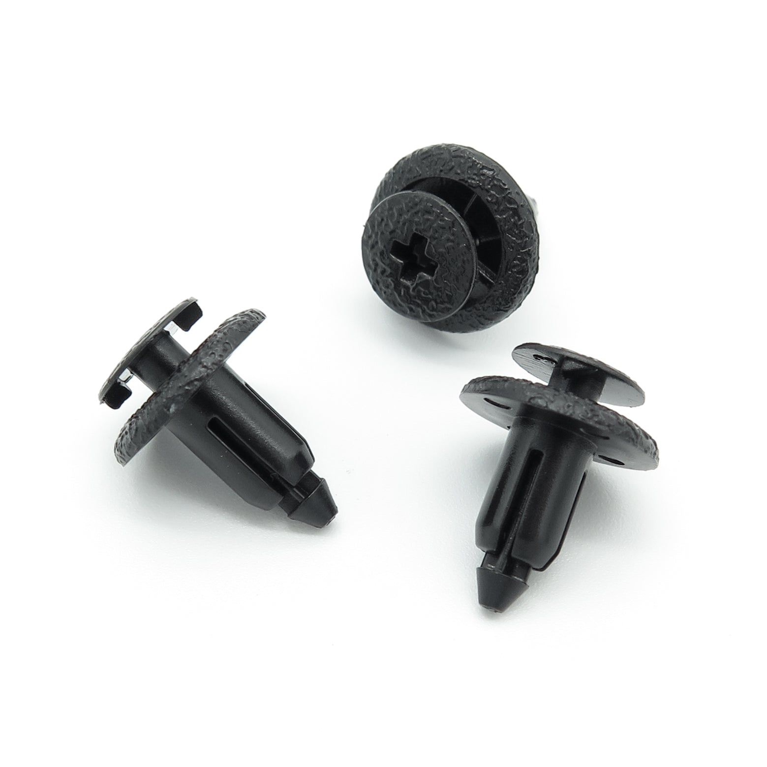 Push Fit Plastic Rivet, Black-