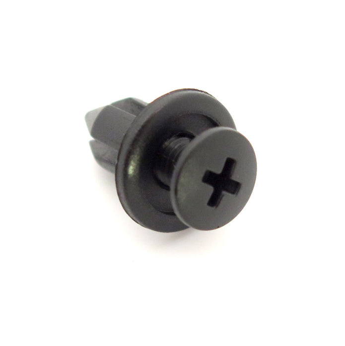 Screw Fit Plastic Rivet, Black - image 3