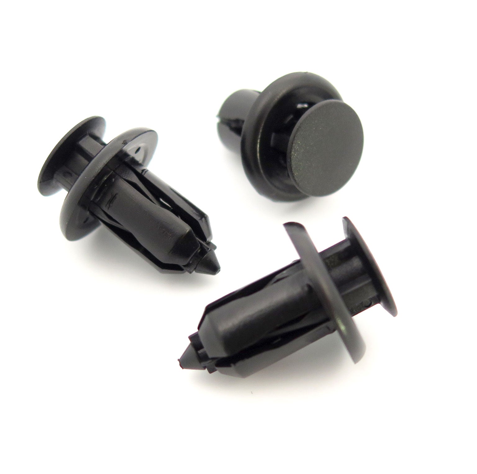 Push Fit Plastic Rivet, Black..