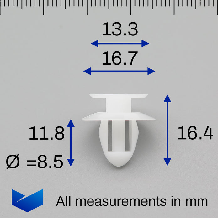 Plastic Trim Clip - image 2