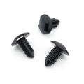 Fir Tree Clip, Black, Slotted Head