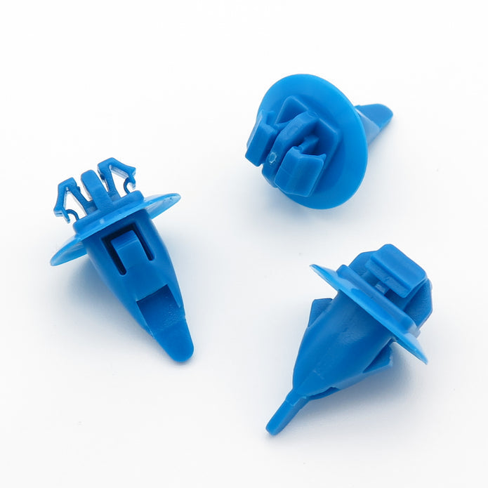 Sill Moulding & Wheel Arch Flare Clip, Long, Blue