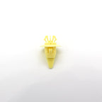 Sill Moulding & Wheel Arch Flare Clip, Short, Yellow - image 2