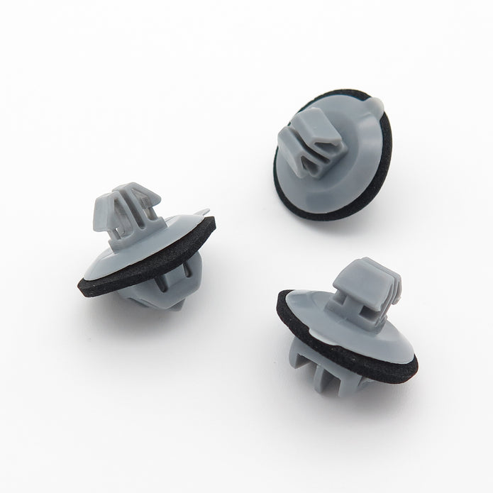 Sill Moulding & Wheel Arch Flare Clip, Short, Grey