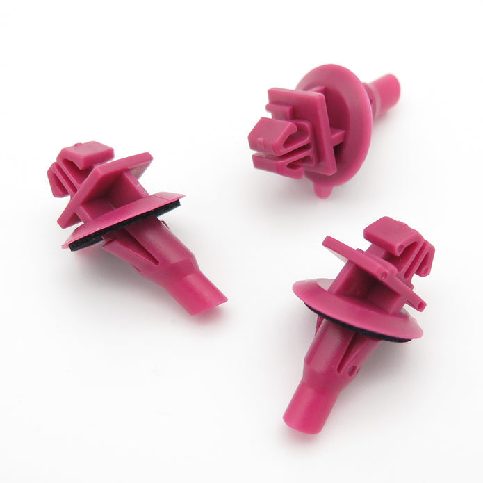 Sill Moulding & Wheel Arch Flare Clip, Angled, Mauve