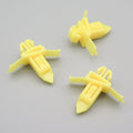 Sill Moulding & Wheel Arch Flare Clip, Long, Yellow