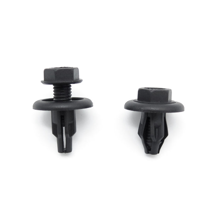 Plastic Screw Fit Rivet, 8mm Hole, 20mm Collar, Bolt Head - image 3
