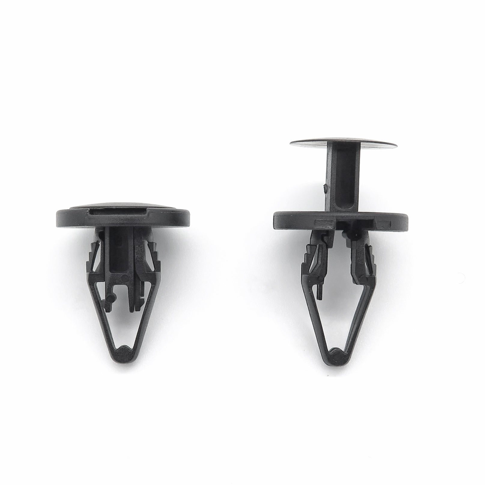 Push Fit Plastic Rivet, 9mm Hole, 20mm Collar, Black - image 3