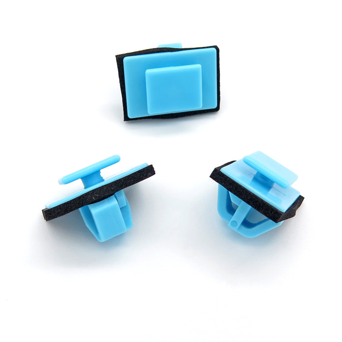 Plastic Retainer Clip for Side Moulding & Sills, Blue